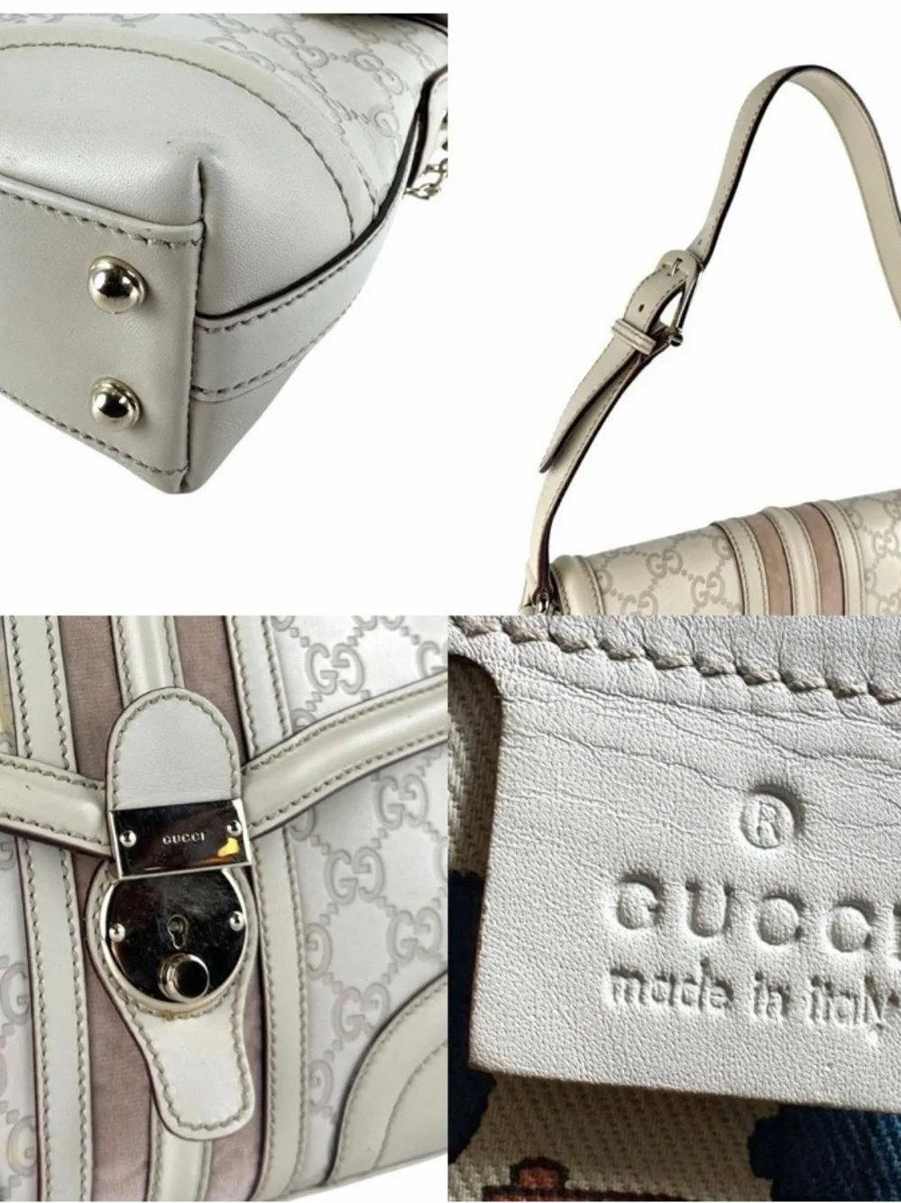 Gucci Guccissima Leather Shoulder Bag - Picture 4 of 11